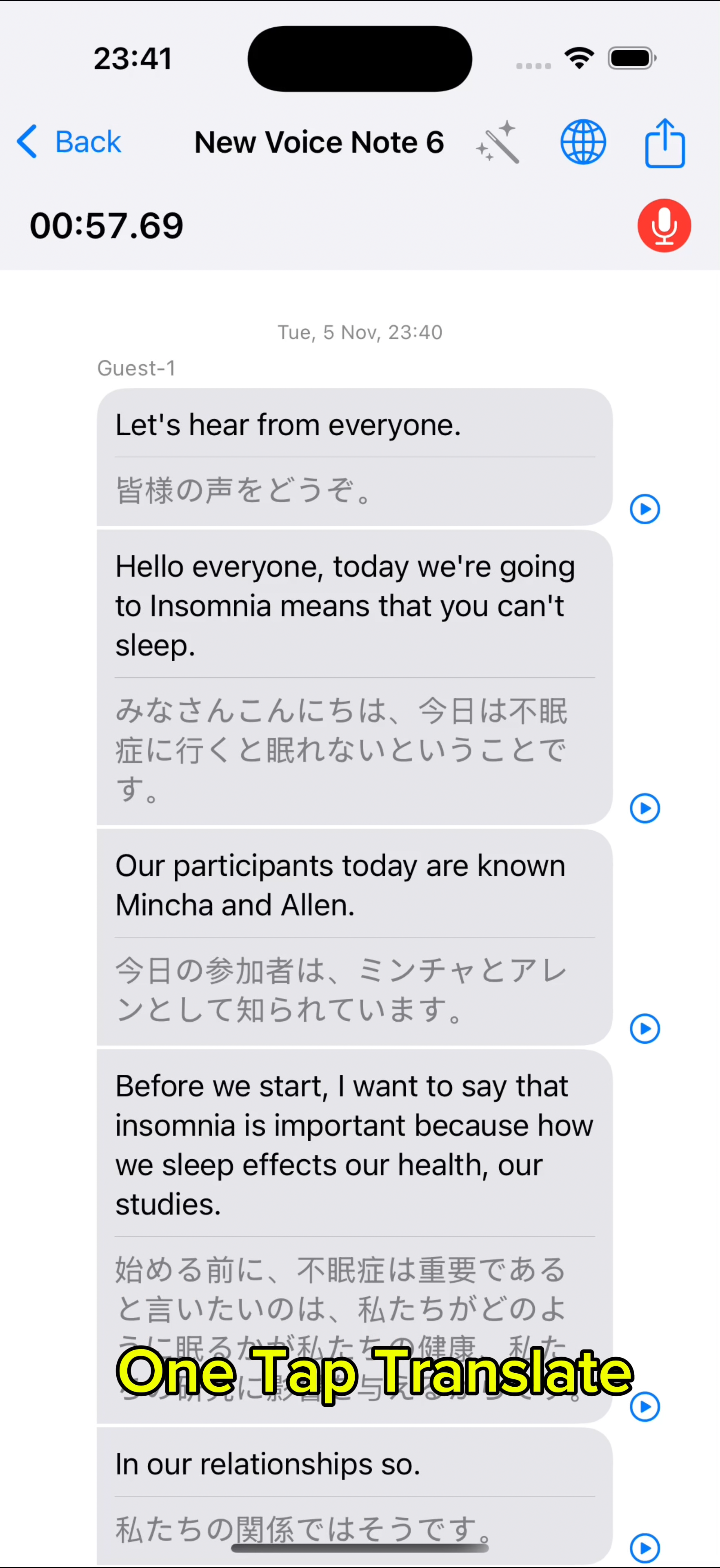 Stay with the conversation as it happens.